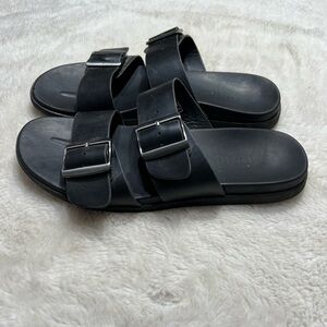 Vionic Charlie ludlow mens black sandal size 11